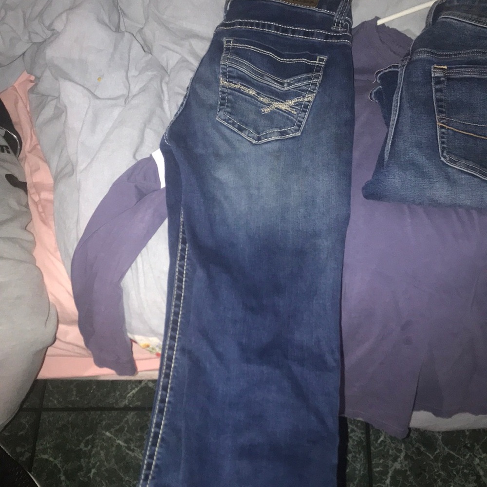 Buckle jeans